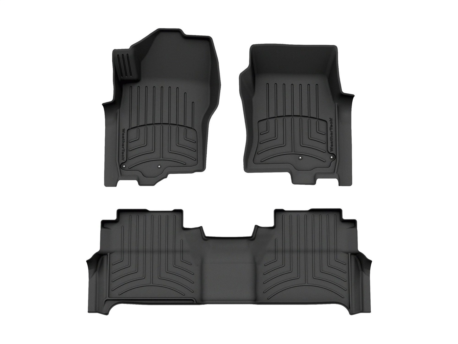 Weathertech - 441705-1-2IM - Front and Rear - Floor Mat Set