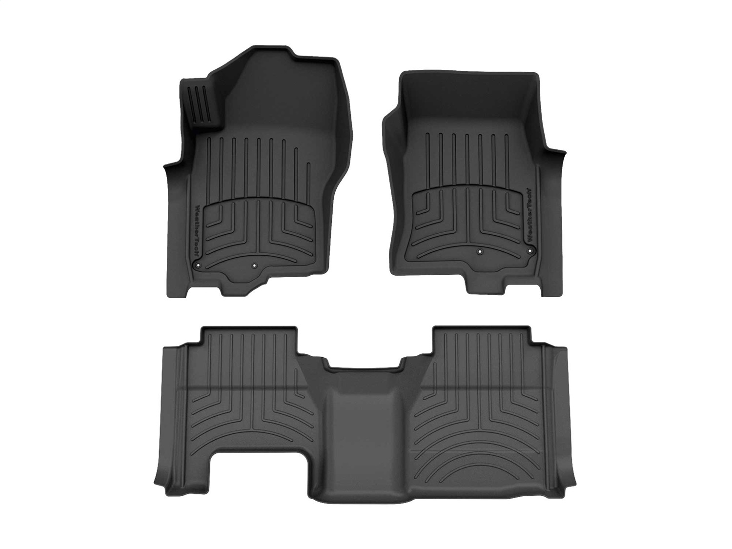 Weathertech - 441705-1-4IM - Front and Rear - Floor Mat Set