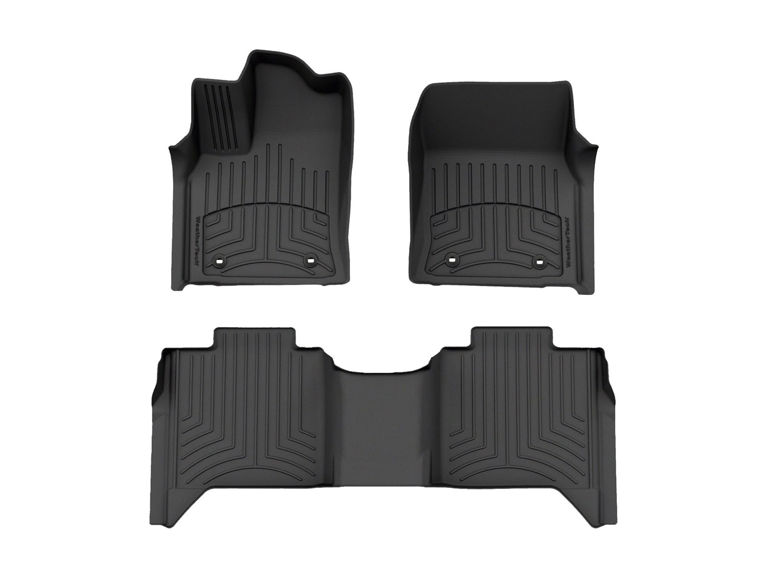 Weathertech - 441708-1-2IM - Front and Rear - Floor Mat Set