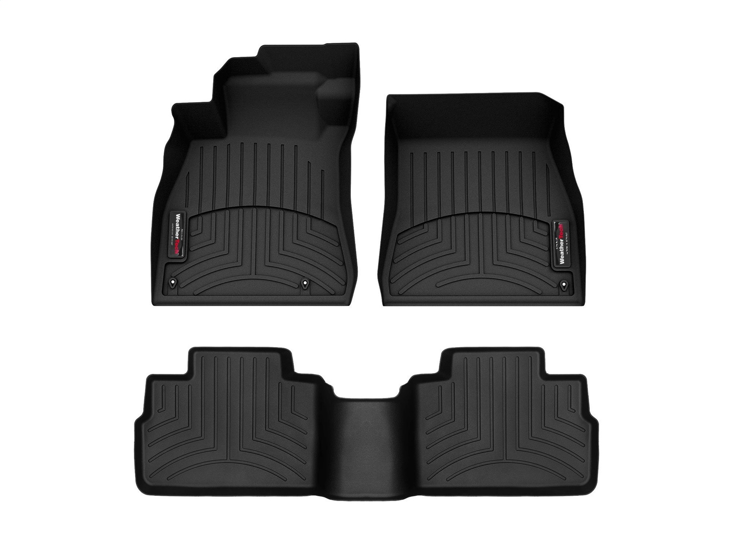 Weathertech - 4417101-4416032 - Front and Rear - Floor Mat Set