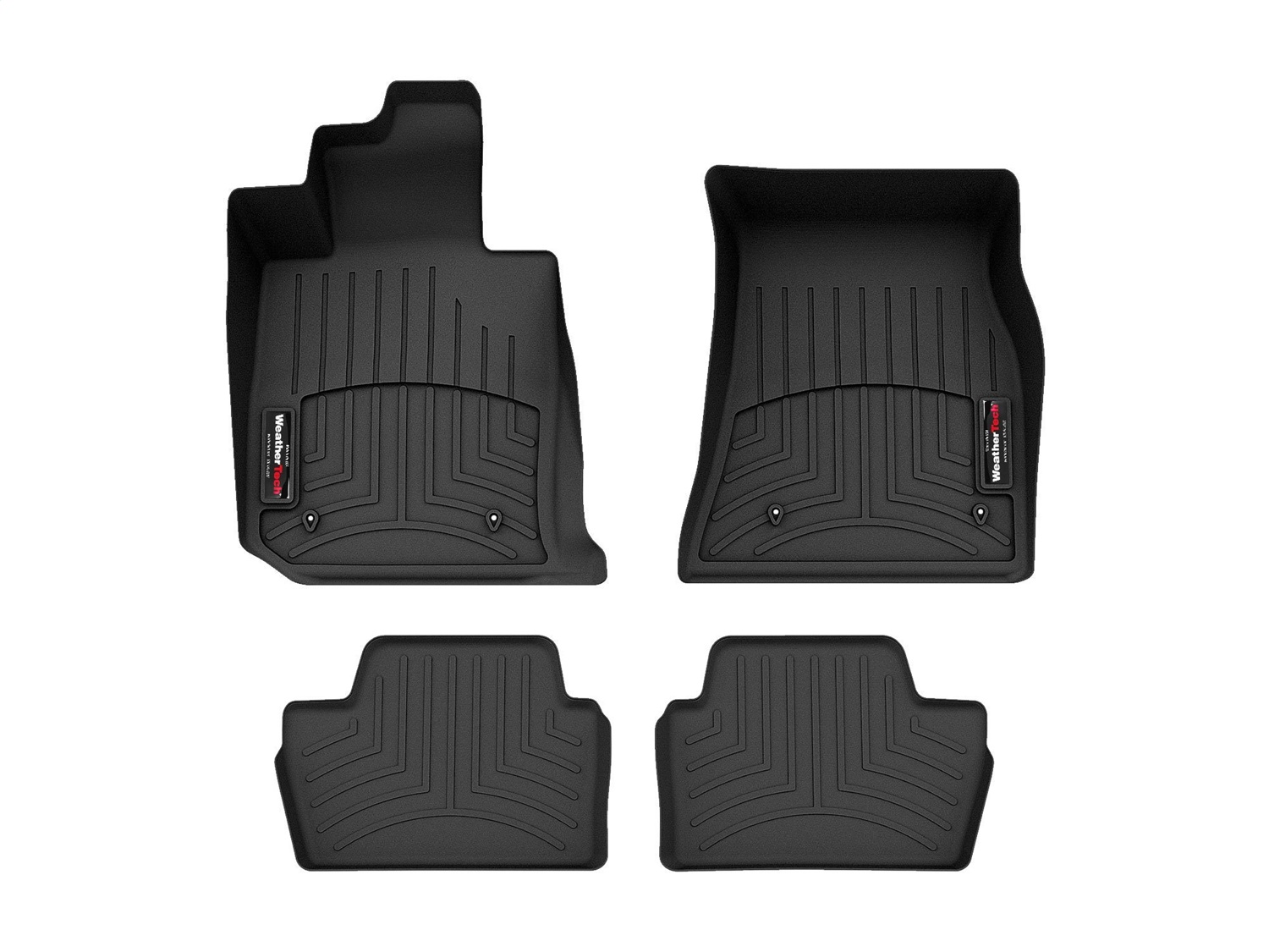Weathertech - 441711-1-2 - Front and Rear - Floor Mat Set