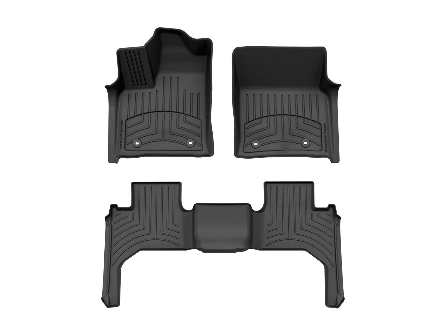 Weathertech - 441713-1-2IM - Front and Rear - Floor Mat Set