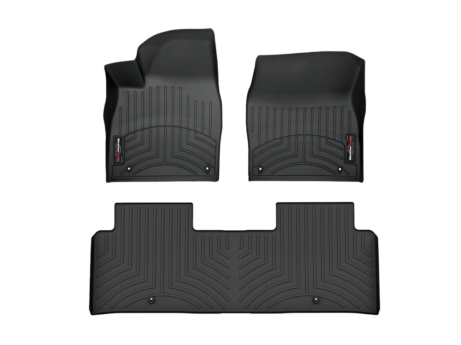 Weathertech - 441723-1-2 - Front and Rear - Floor Mat Set