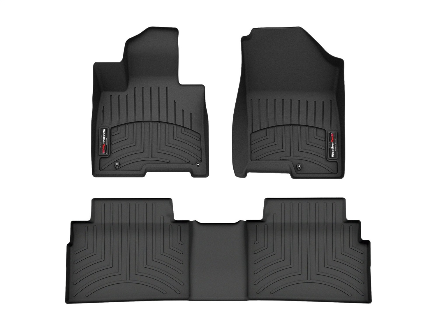 Weathertech - 441729-1-2 - Front and Rear - Floor Mat Set