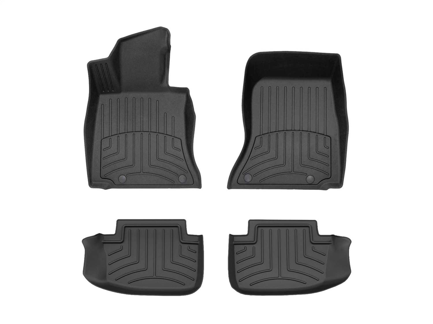 Weathertech - 441741-1-4IM - Front and Rear - Floor Mat Set