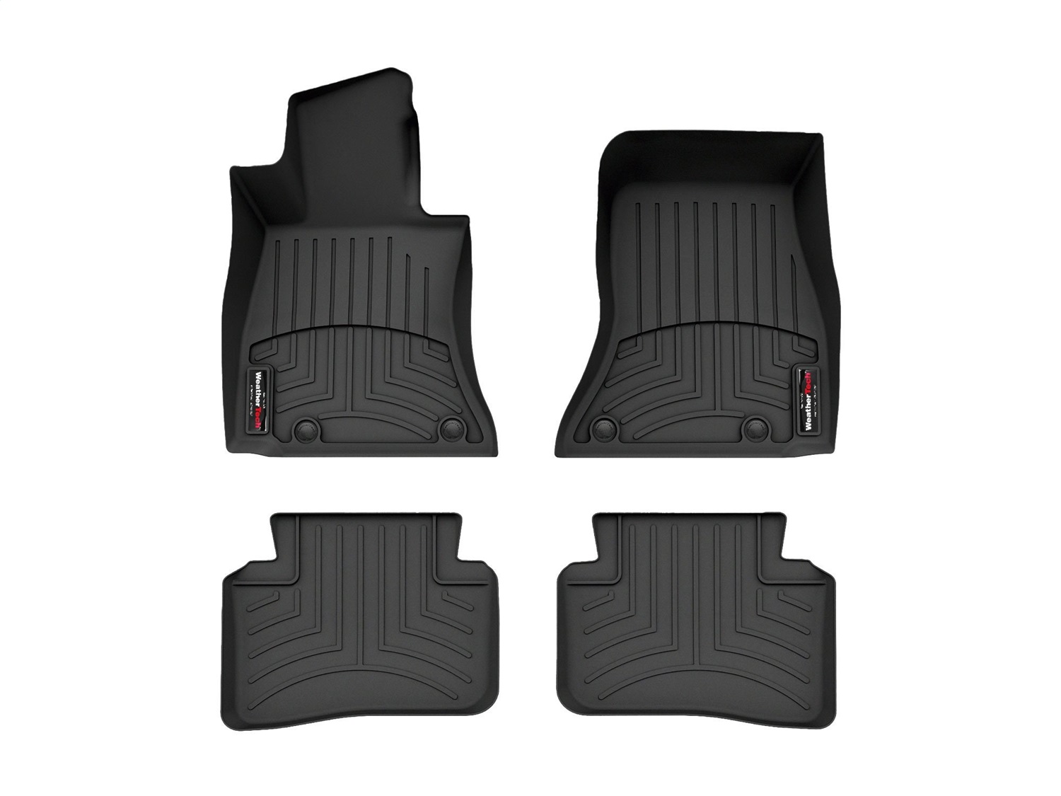 Weathertech - 441741-1-2 - Front and Rear - Floor Mat Set