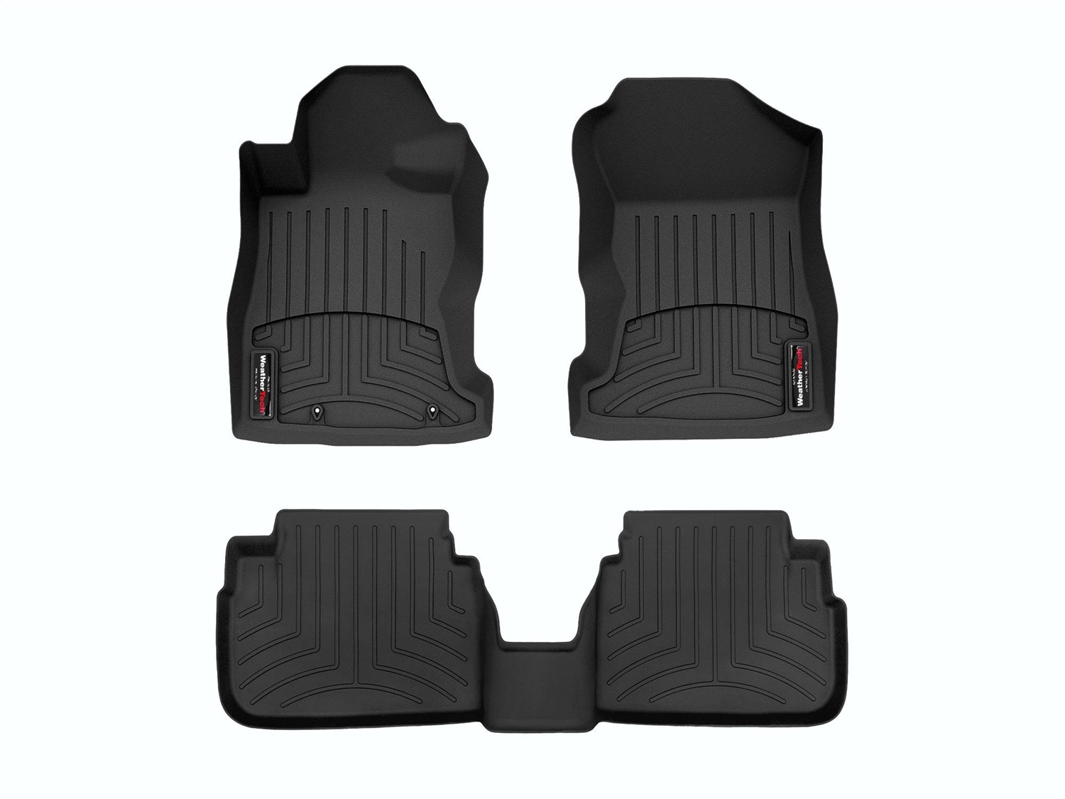 Weathertech - 4417431-4411072 - Front and Rear - Floor Mat Set