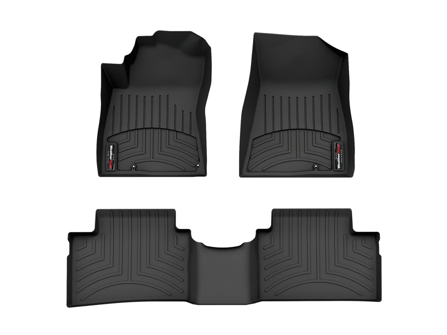 Weathertech - 441776-1-3 - Front and Rear - Floor Mat Set