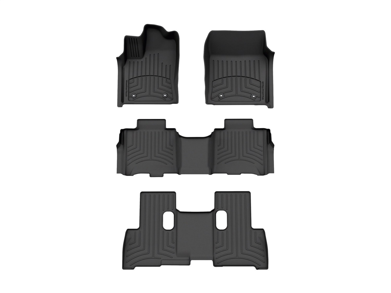 Weathertech - 441784-1-2-3IM - Front Rear and Third Row - Floor Mat Set