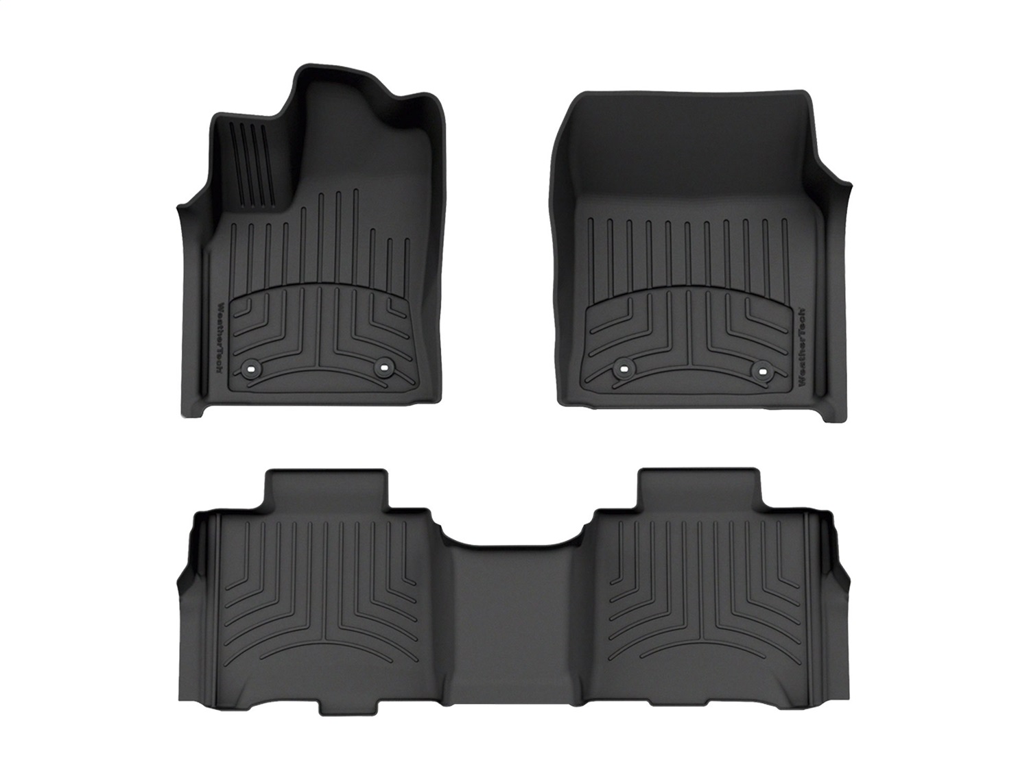 Weathertech - 441784-1-2IM - Front and Rear - Floor Mat Set