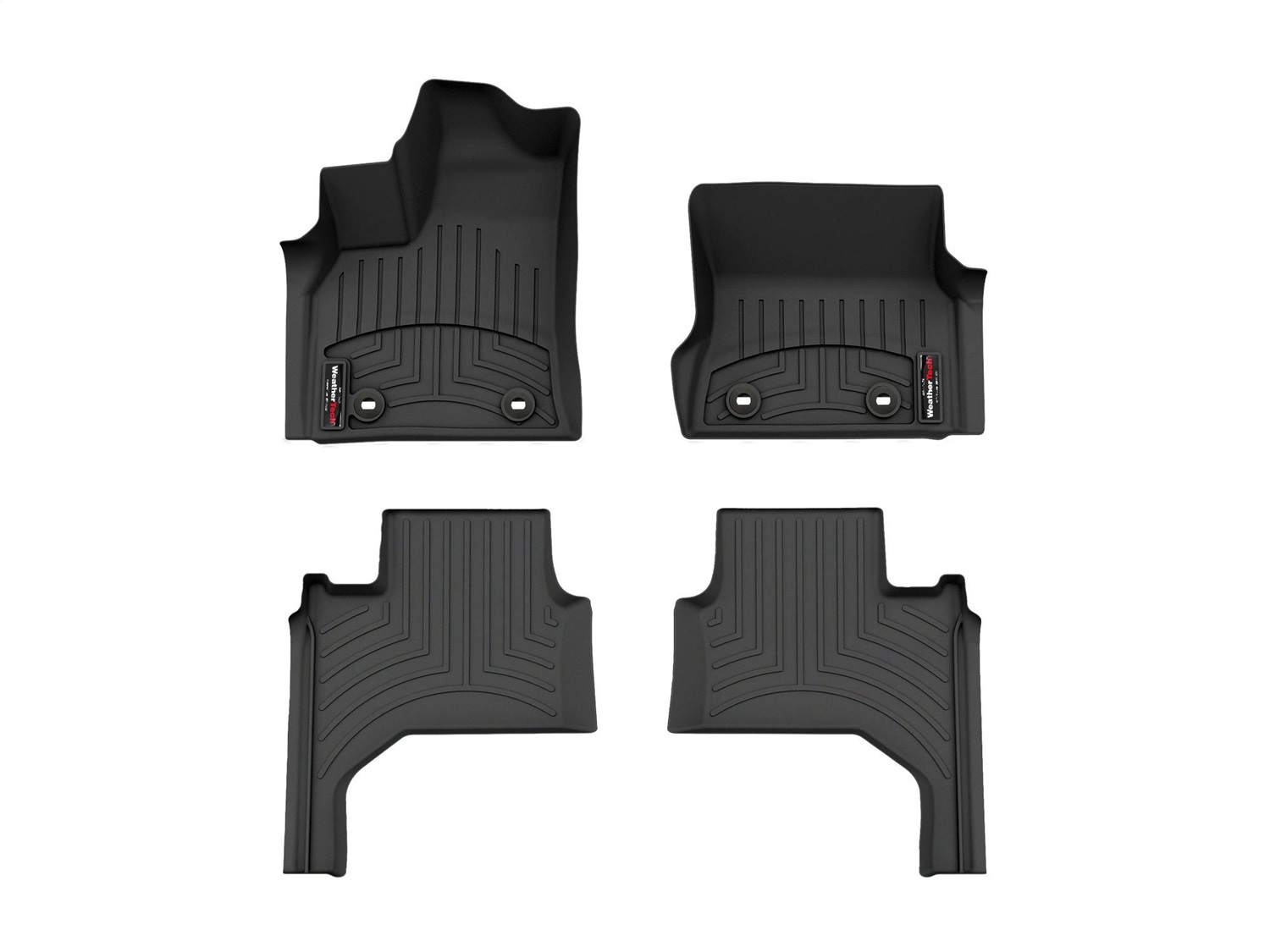 Weathertech - 441785-1-2 - Front and Rear - Floor Mat Set