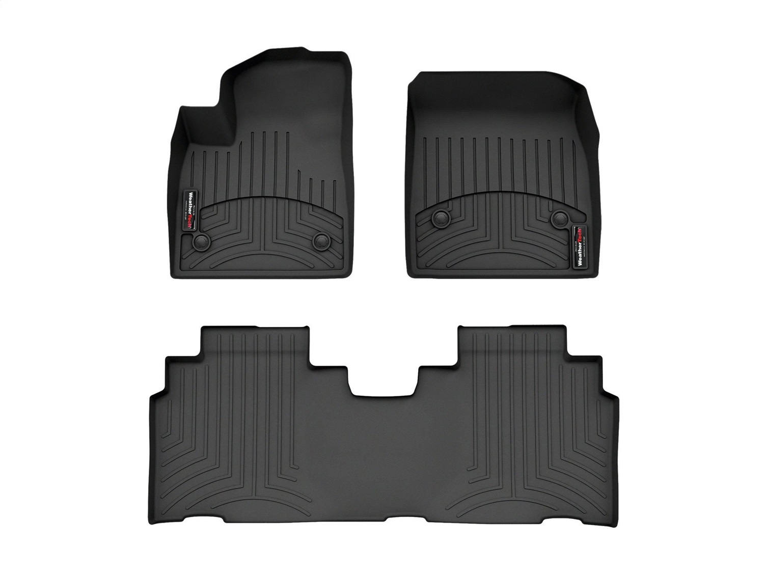 Weathertech - 441789-1-2 - Front and Rear - Floor Mat Set