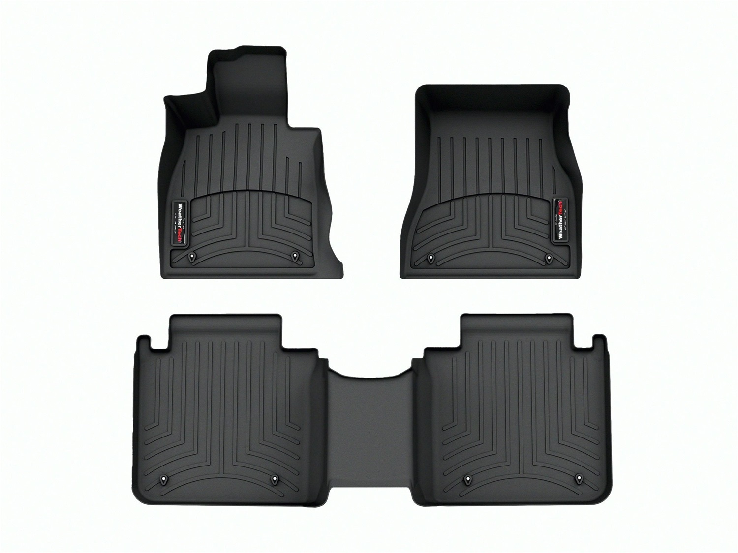 Weathertech - 441790-1-2 - Front and Rear - Floor Mat Set