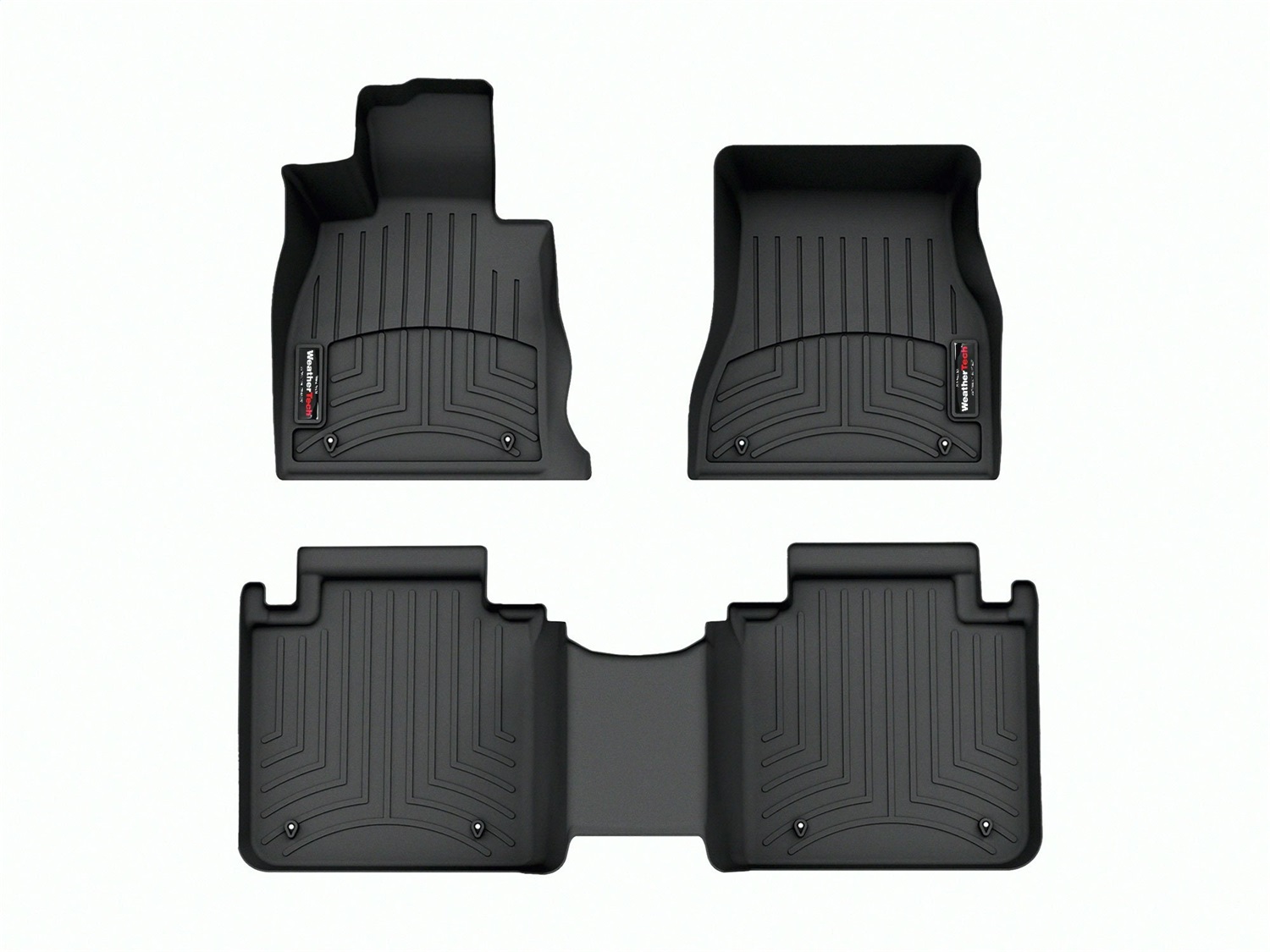 Weathertech - 441790-1-3 - Front and Rear - Floor Mat Set