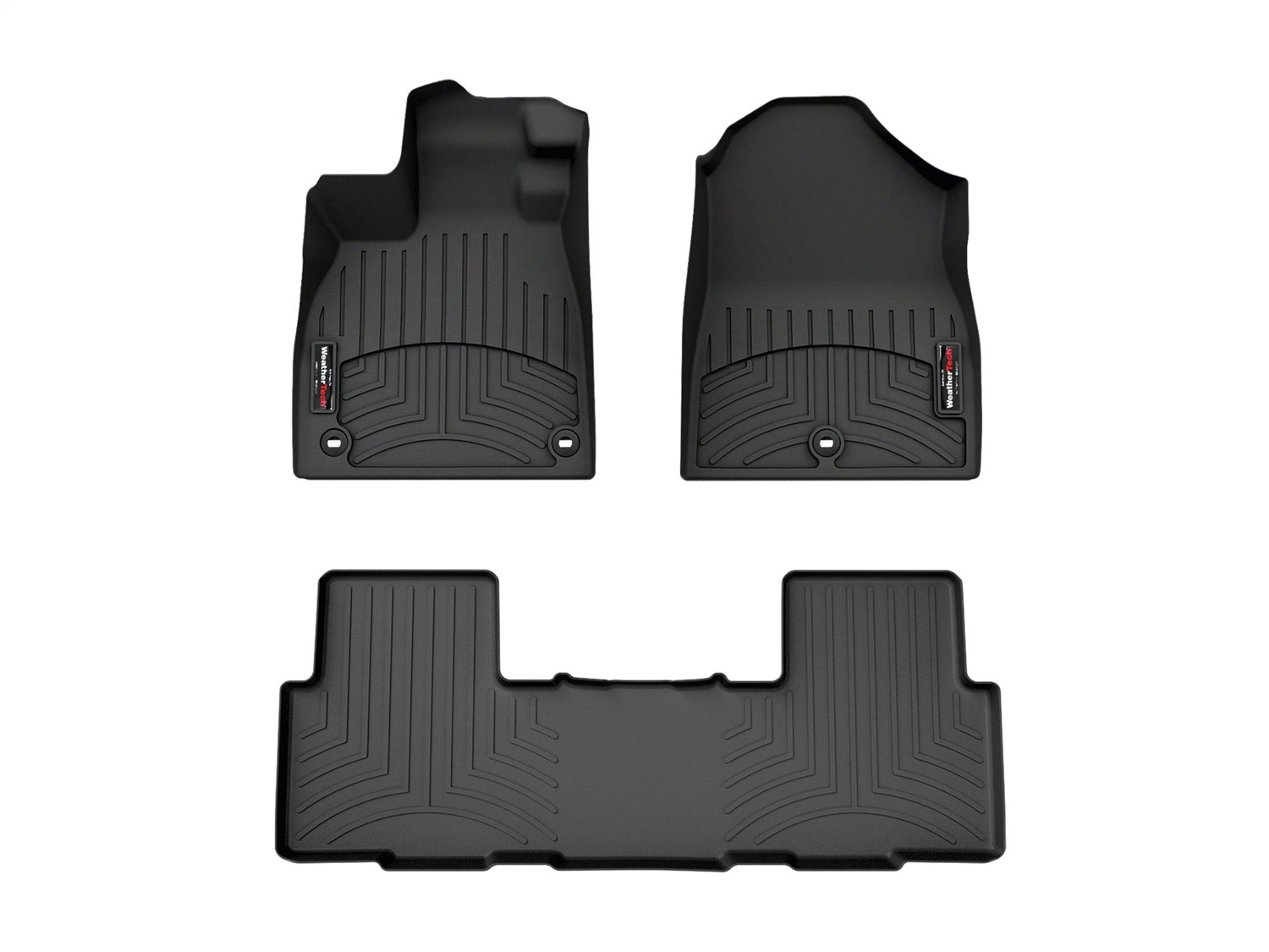 Weathertech - 441796-1-3 - Front and Rear - Floor Mat Set