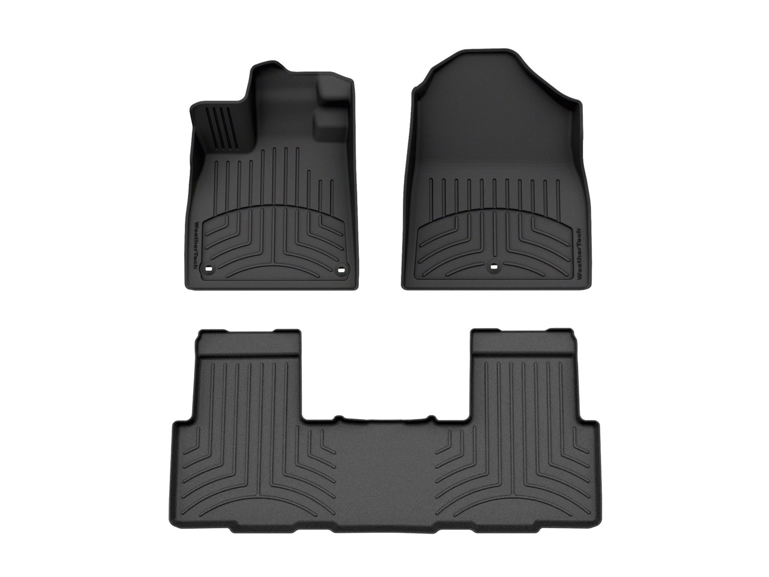 Weathertech - 441796-1-3IM - Front and Rear - Floor Mat Set