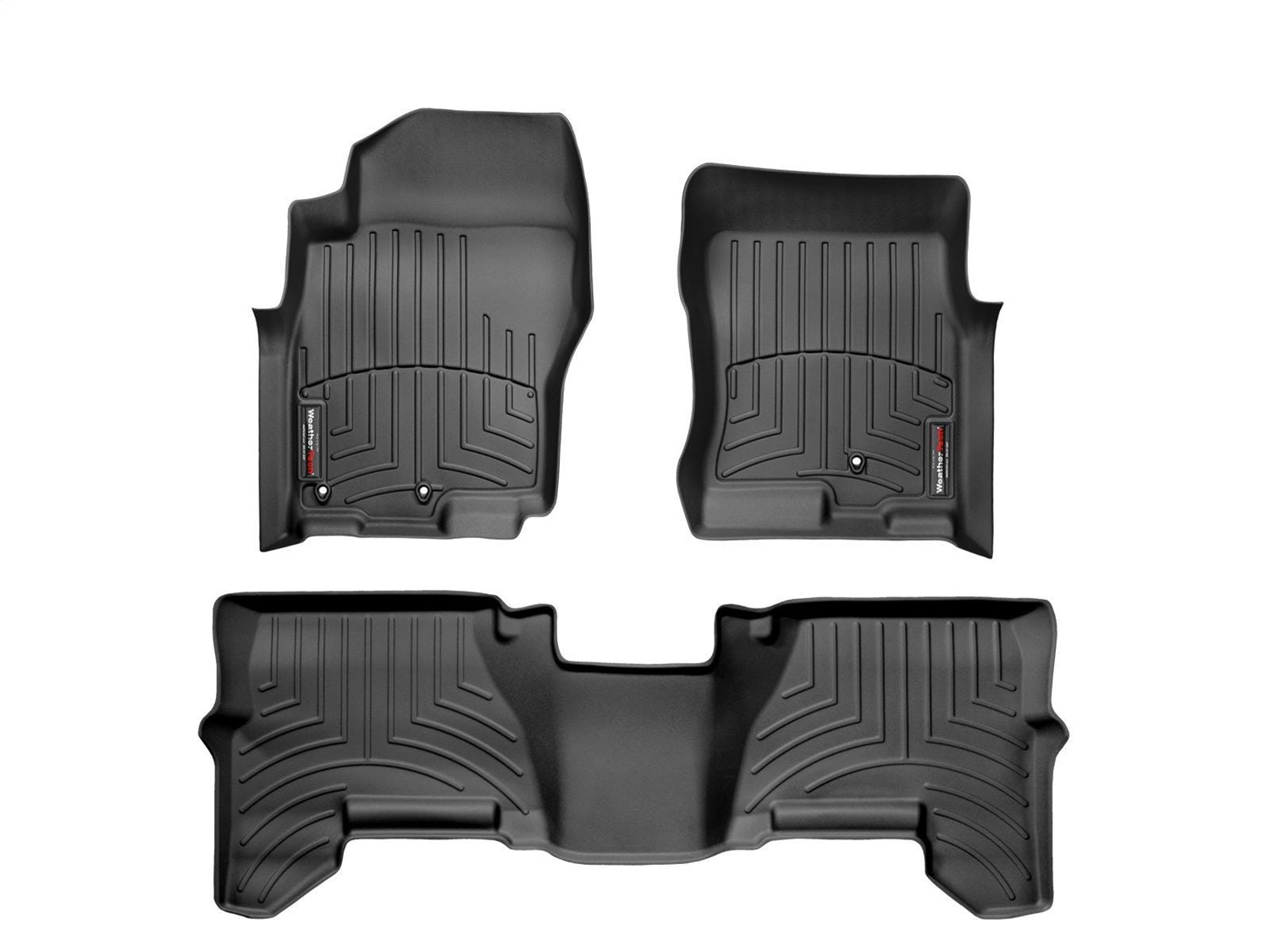Weathertech - 441801-440332 - Front and Rear - Floor Mat Set