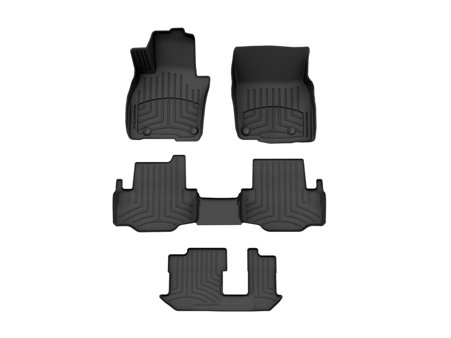 Weathertech - 441813-1-3-4IM - Front Rear and Third Row - Floor Mat Set