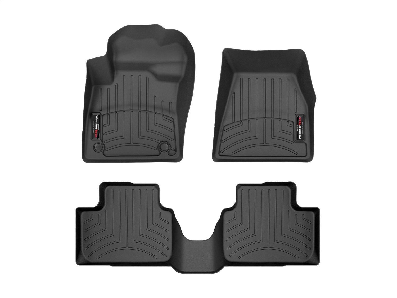 Weathertech - 4418251-4416612 - Front and Rear - Floor Mat Set