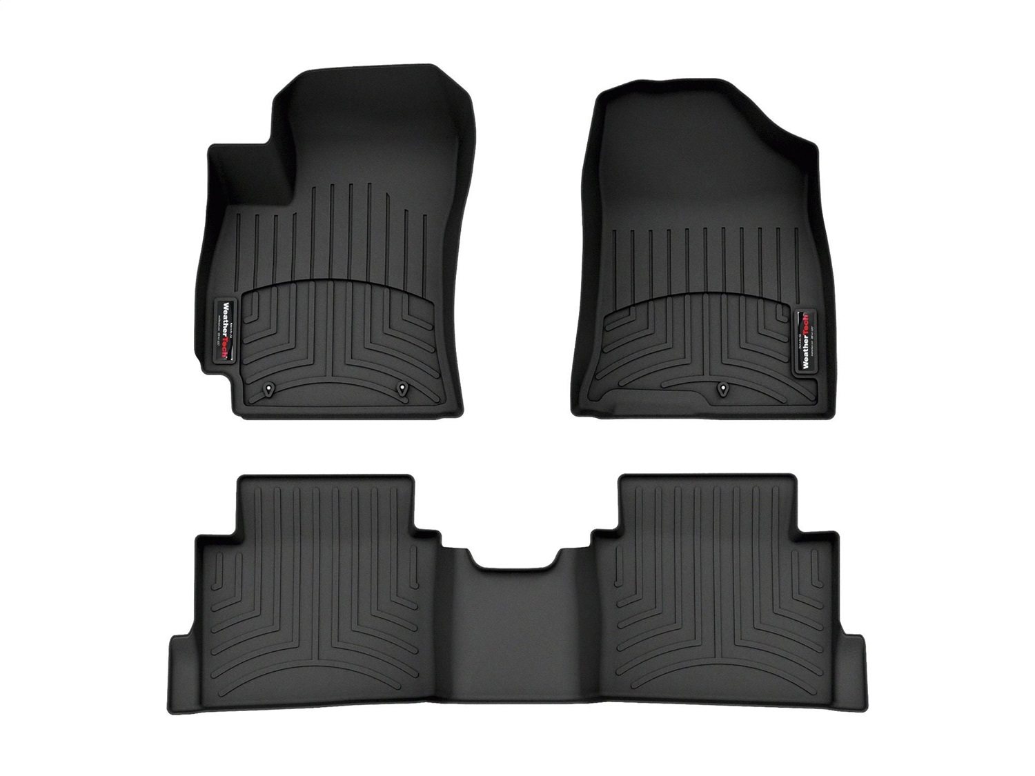 Weathertech - 441838-1-2 - Front and Rear - Floor Mat Set