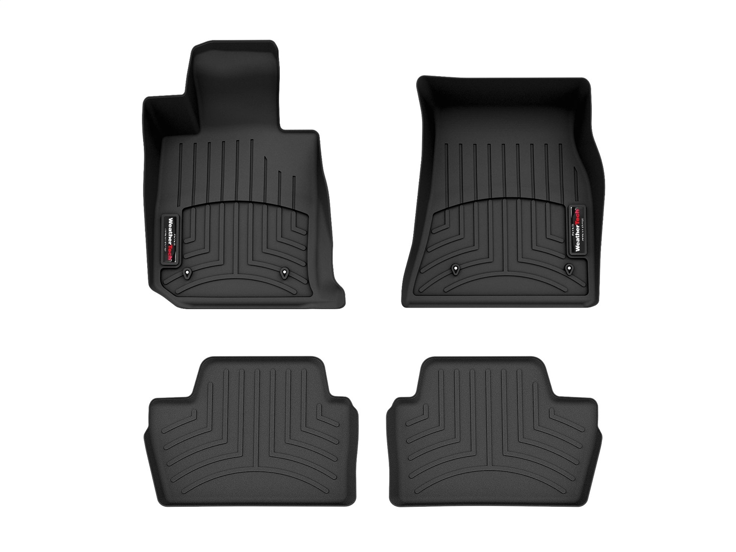 Weathertech - 4418401-4417112 - Front and Rear - Floor Mat Set