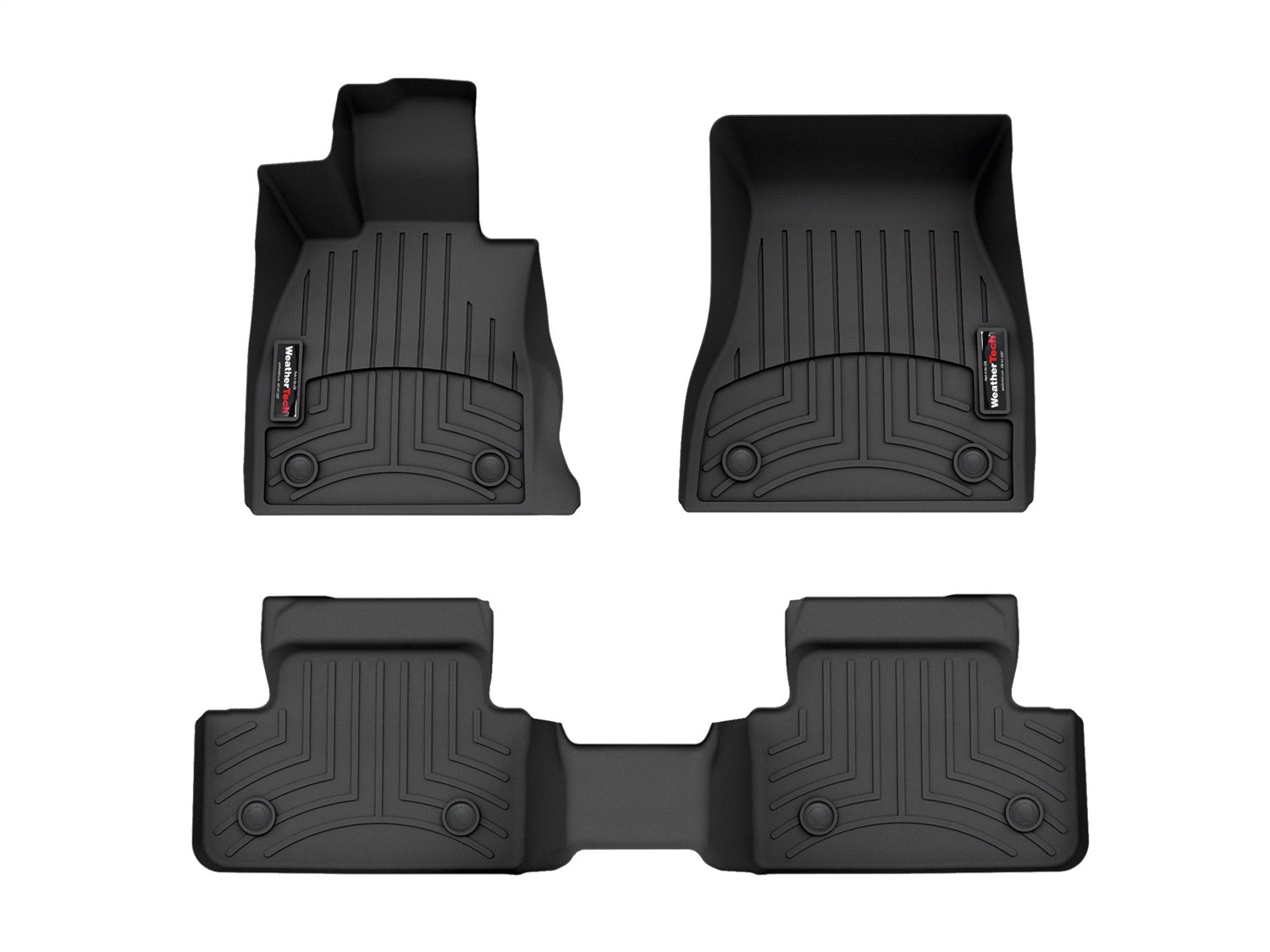 Weathertech - 441845-1-2 - Front and Rear - Floor Mat Set
