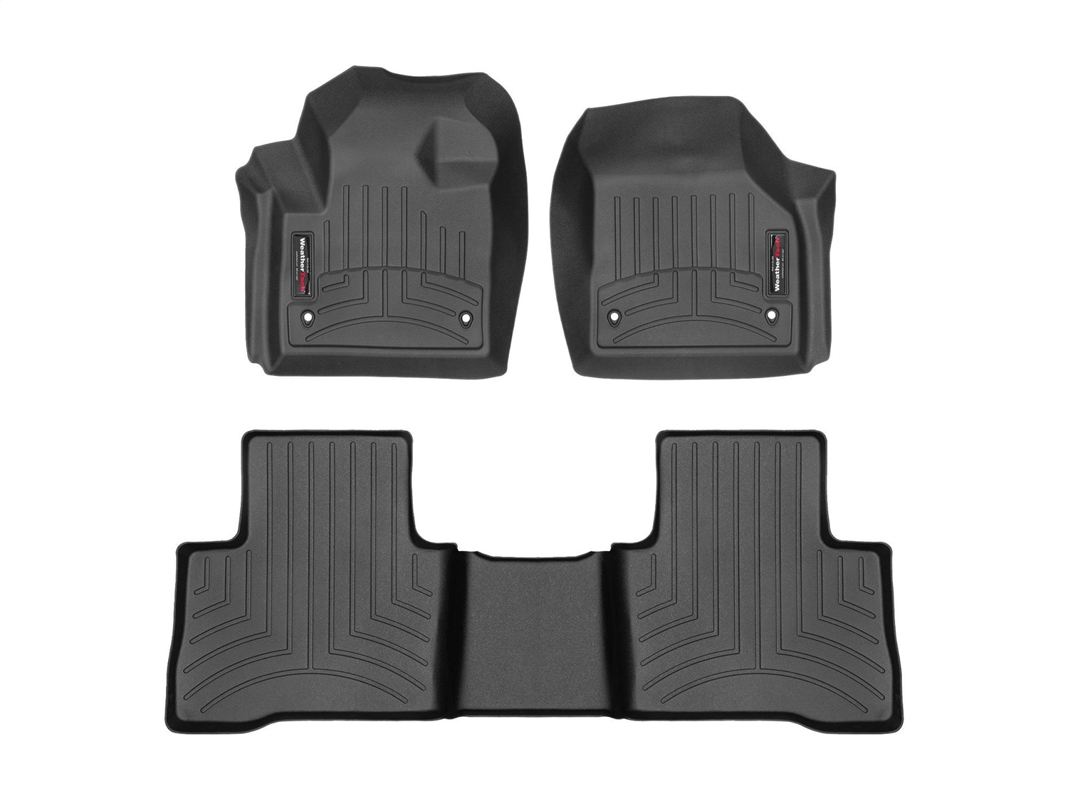 Weathertech - 4418591-4415163 - Front and Rear - Floor Mat Set