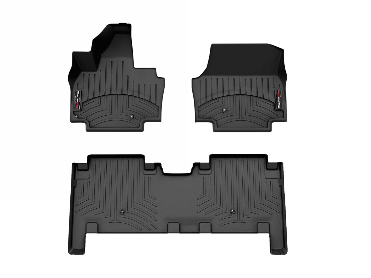 Weathertech - 441860-1-3 - Front and Rear - Floor Mat Set