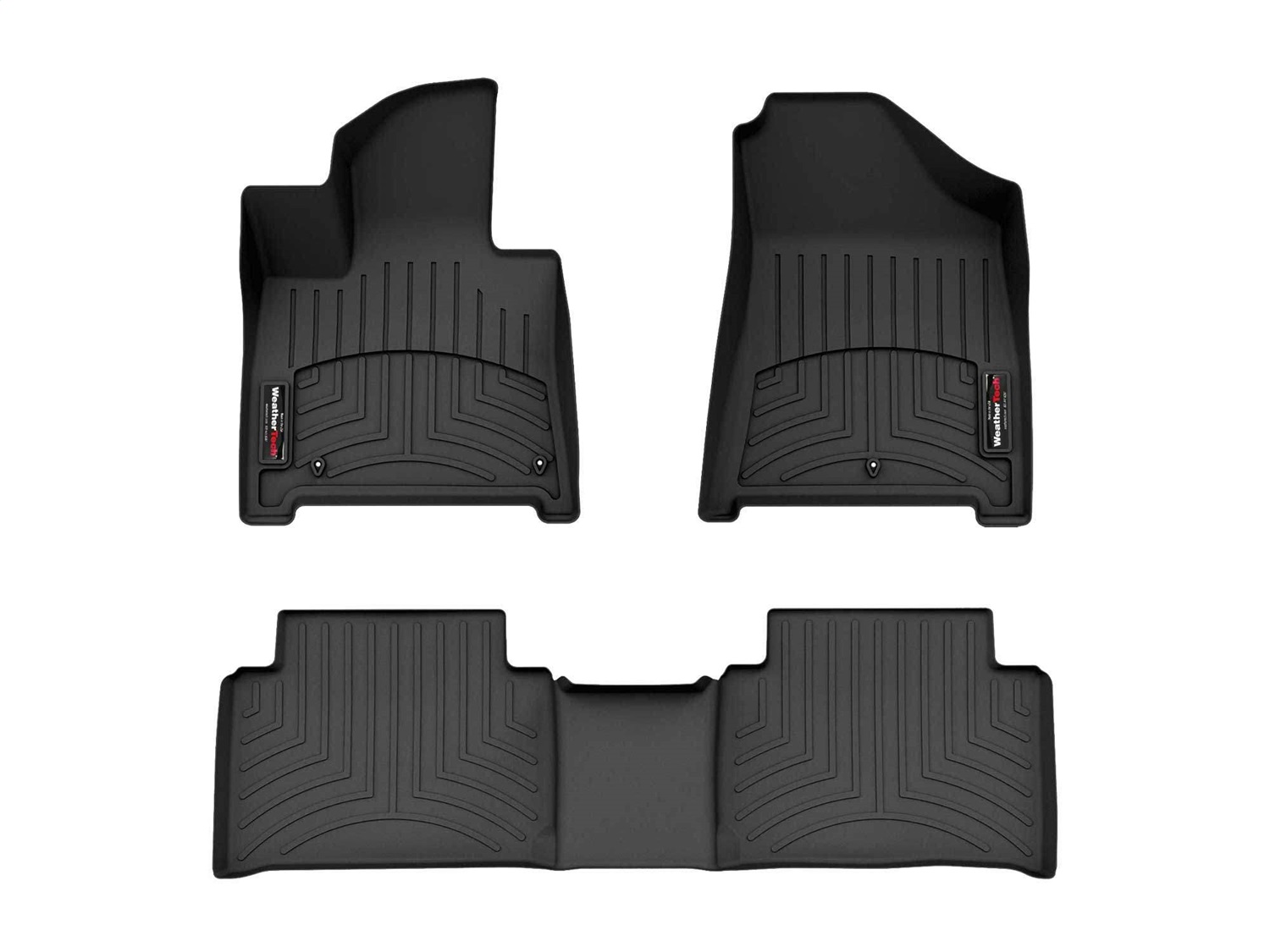 Weathertech - 441865-1-2 - Front and Rear - Floor Mat Set