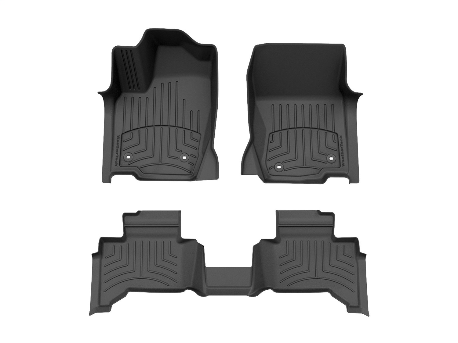 Weathertech - 441874-1-2IM - Front and Rear - Floor Mat Set