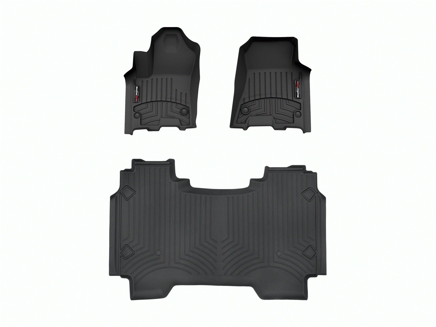 Weathertech - 4418771-4414282 - Front and Rear - Floor Mat Set