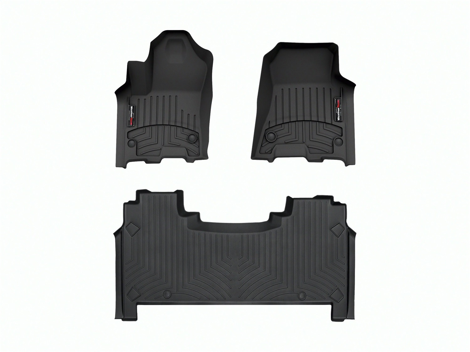 Weathertech - 4418771-4414283 - Front and Rear - Floor Mat Set