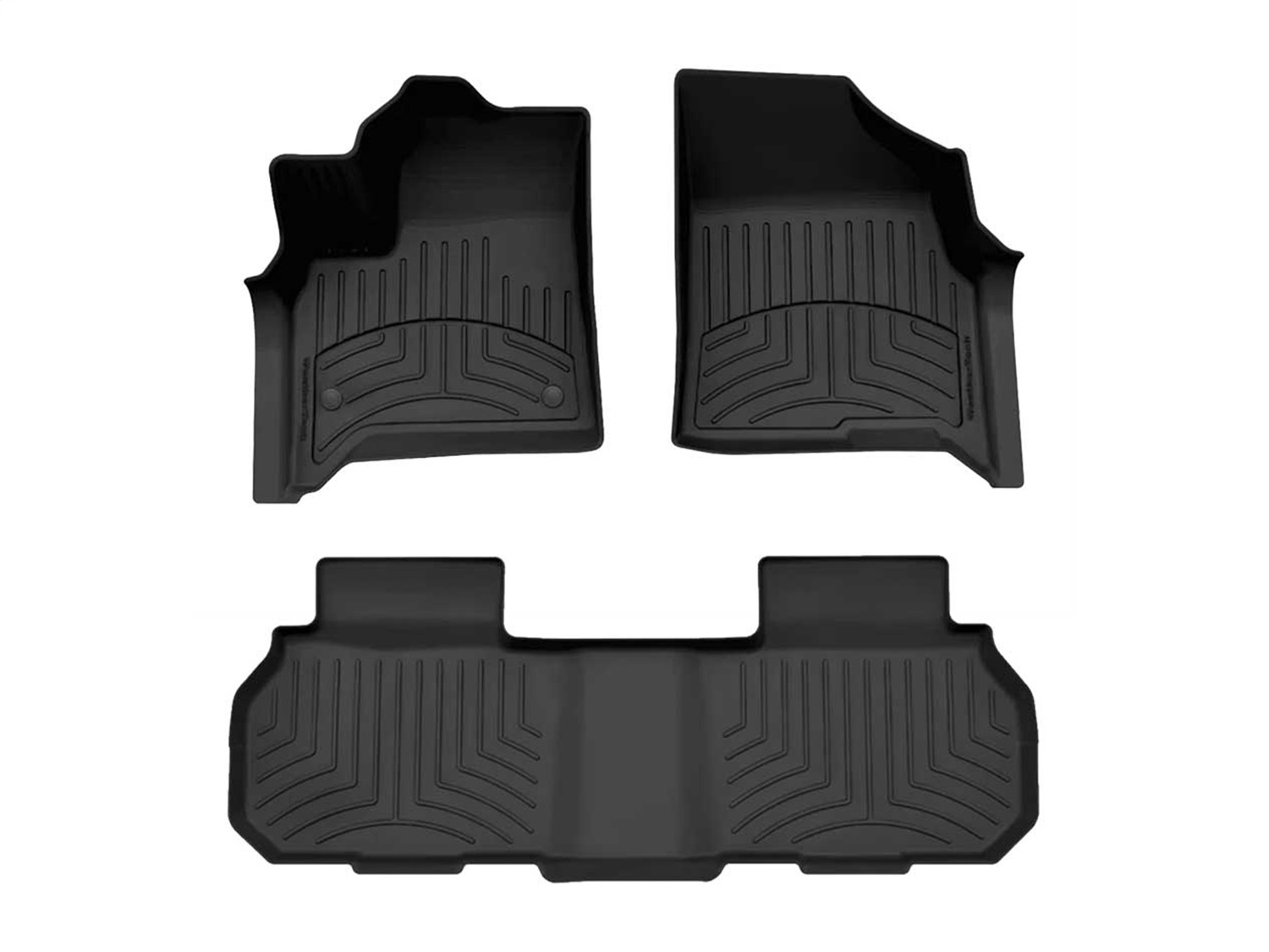 Weathertech - 441881-1-3IM - Front and Rear - Floor Mat Set