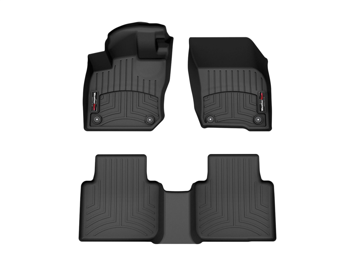 Weathertech - 441906-1-2 - Front and Rear - Floor Mat Set