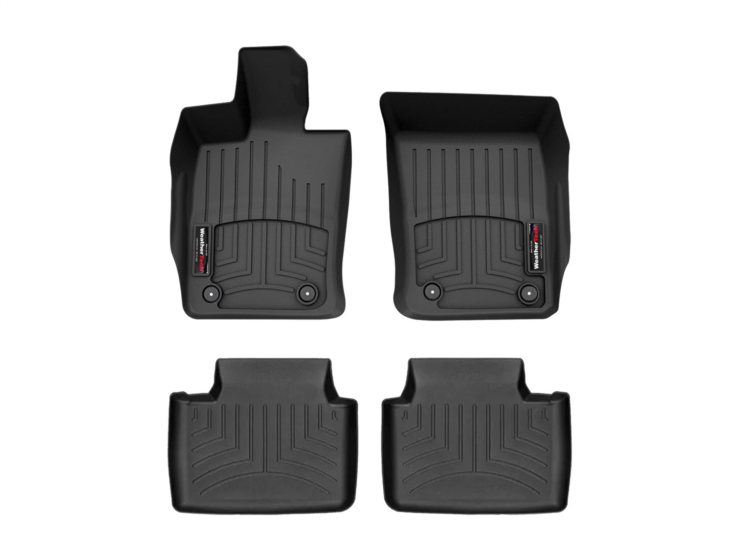 Weathertech - 4419301-4411802 - Front and Rear - Floor Mat Set