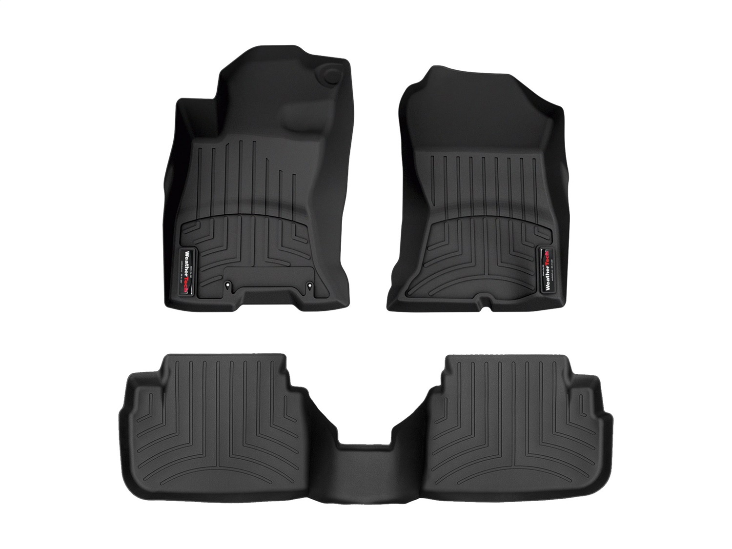 Weathertech - 4419501-4411072 - Front and Rear - Floor Mat Set