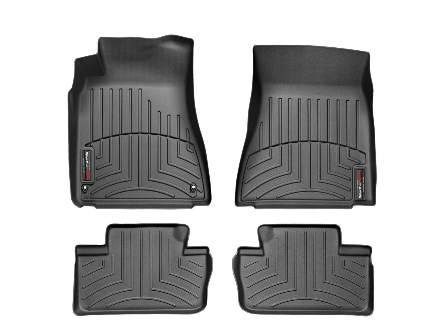Weathertech - 44203-1-2 - Front and Rear - Floor Mat Set