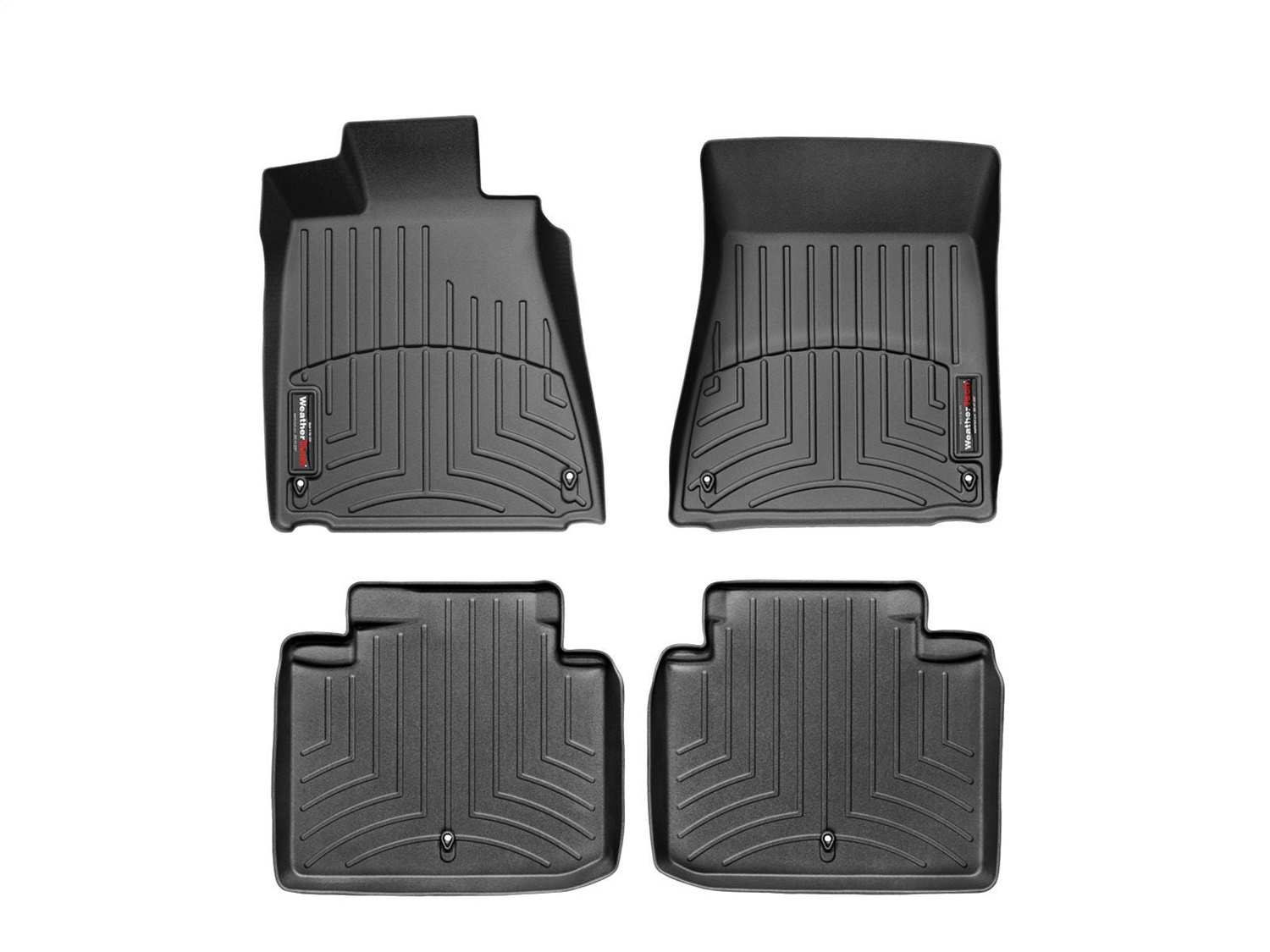 Weathertech - 44205-1-2 - Front and Rear - Floor Mat Set
