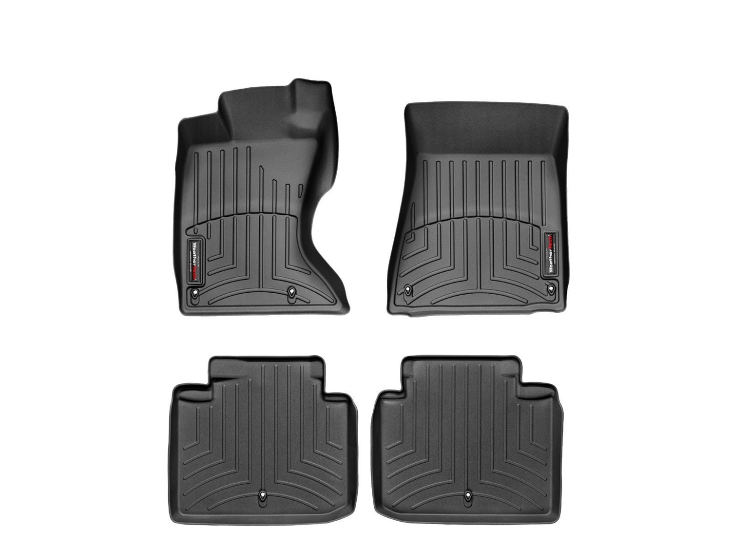 Weathertech - 442061-442052 - Front and Rear - Floor Mat Set