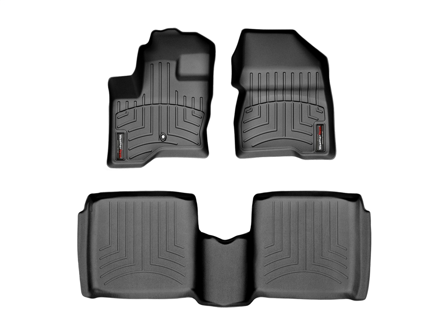 Weathertech - 442081-446502 - Front and Rear - Floor Mat Set
