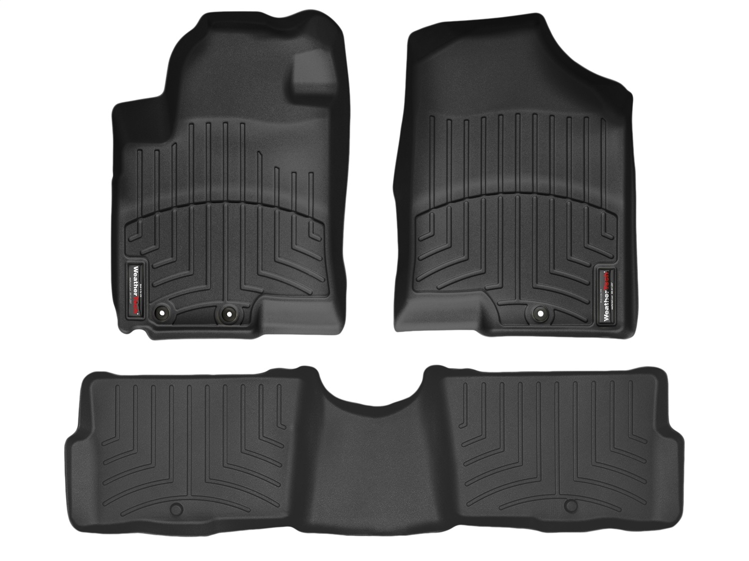 Weathertech - 44211-1-4 - Front and Rear - Floor Mat Set