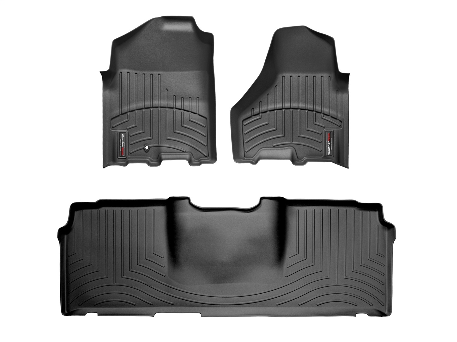 Weathertech - 442161-440123 - Front and Rear - Floor Mat Set