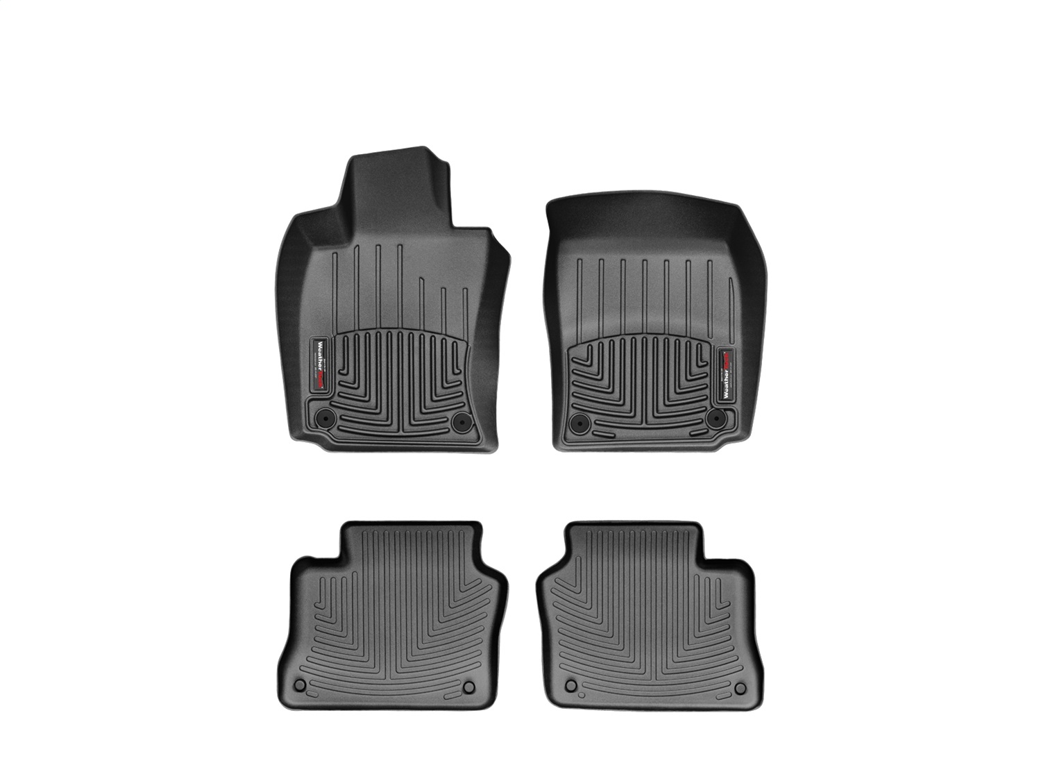 Weathertech - 44257-1-2 - Front and Rear - Floor Mat Set