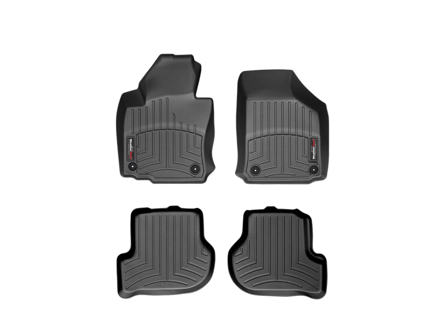 Weathertech - 442691-440802 - Front and Rear - Floor Mat Set