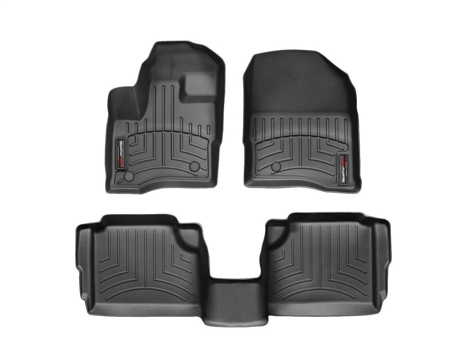 Weathertech - 443021-442372 - Front and Rear - Floor Mat Set