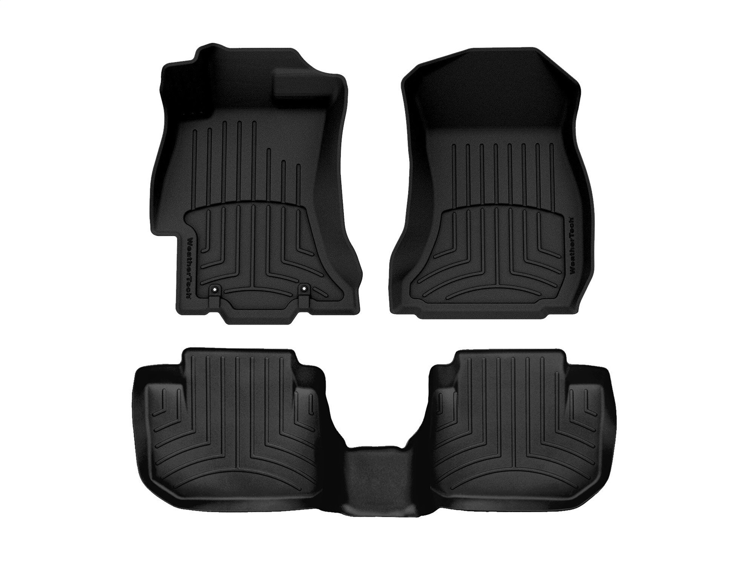 Weathertech - 44439-1-2IM - Front and Rear - Floor Mat Set
