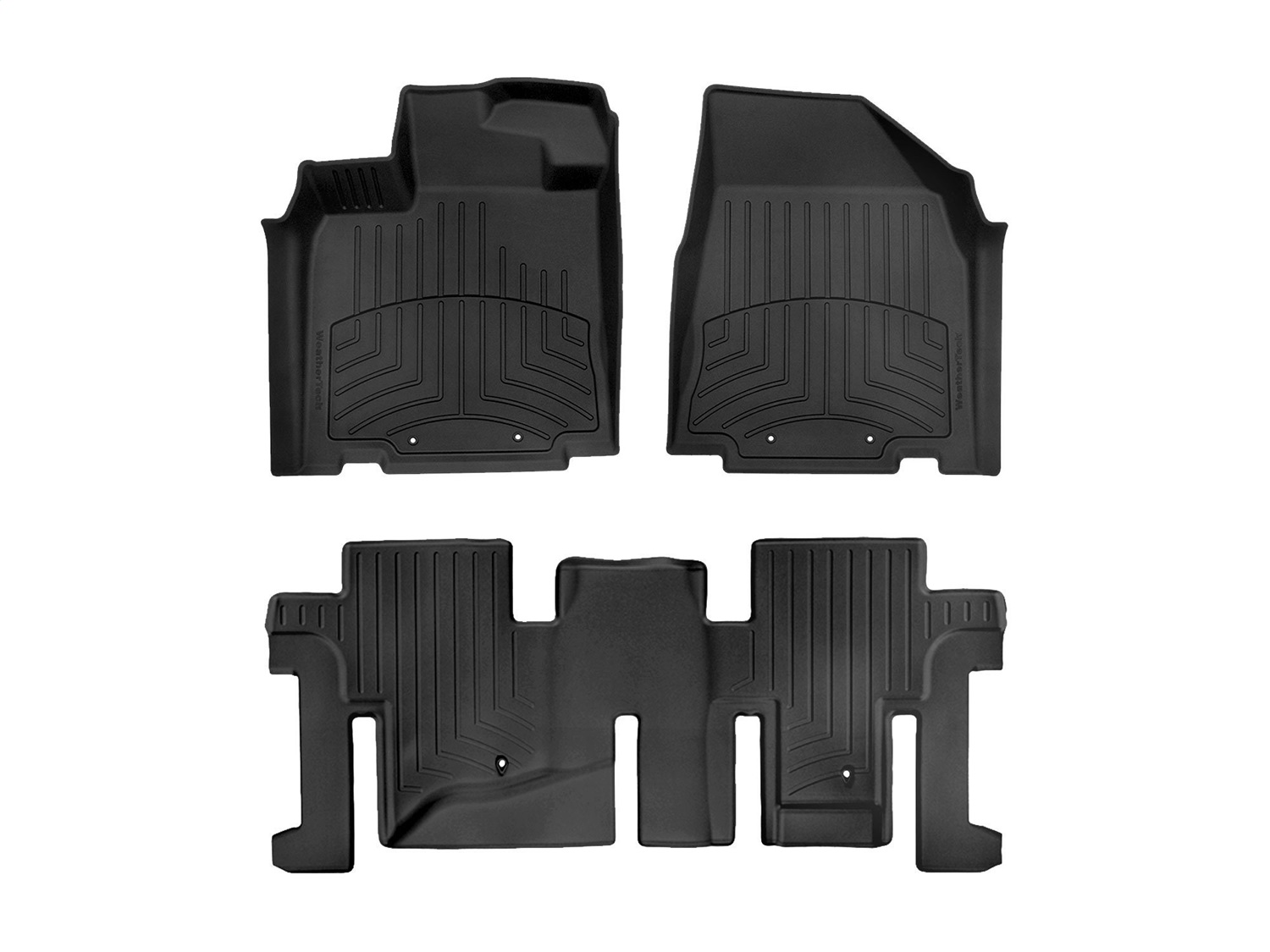 Weathertech - 44445-1-2IM - Front and Rear - Floor Mat Set