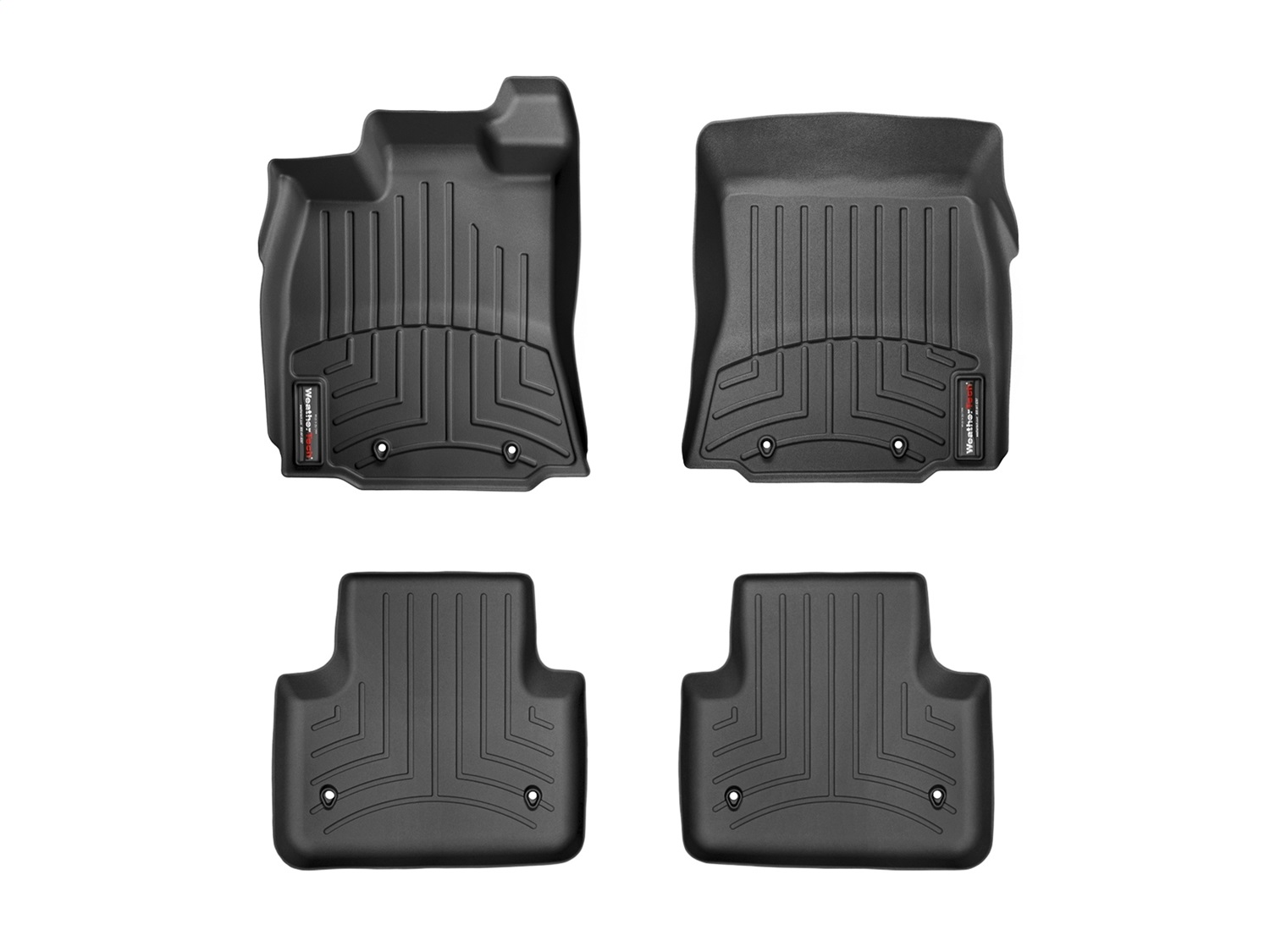 Weathertech - 44447-1-3 - Front and Rear - Floor Mat Set