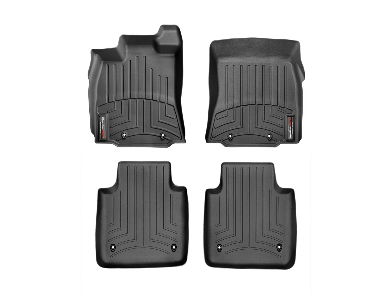 Weathertech - 44447-1-4 - Front and Rear - Floor Mat Set
