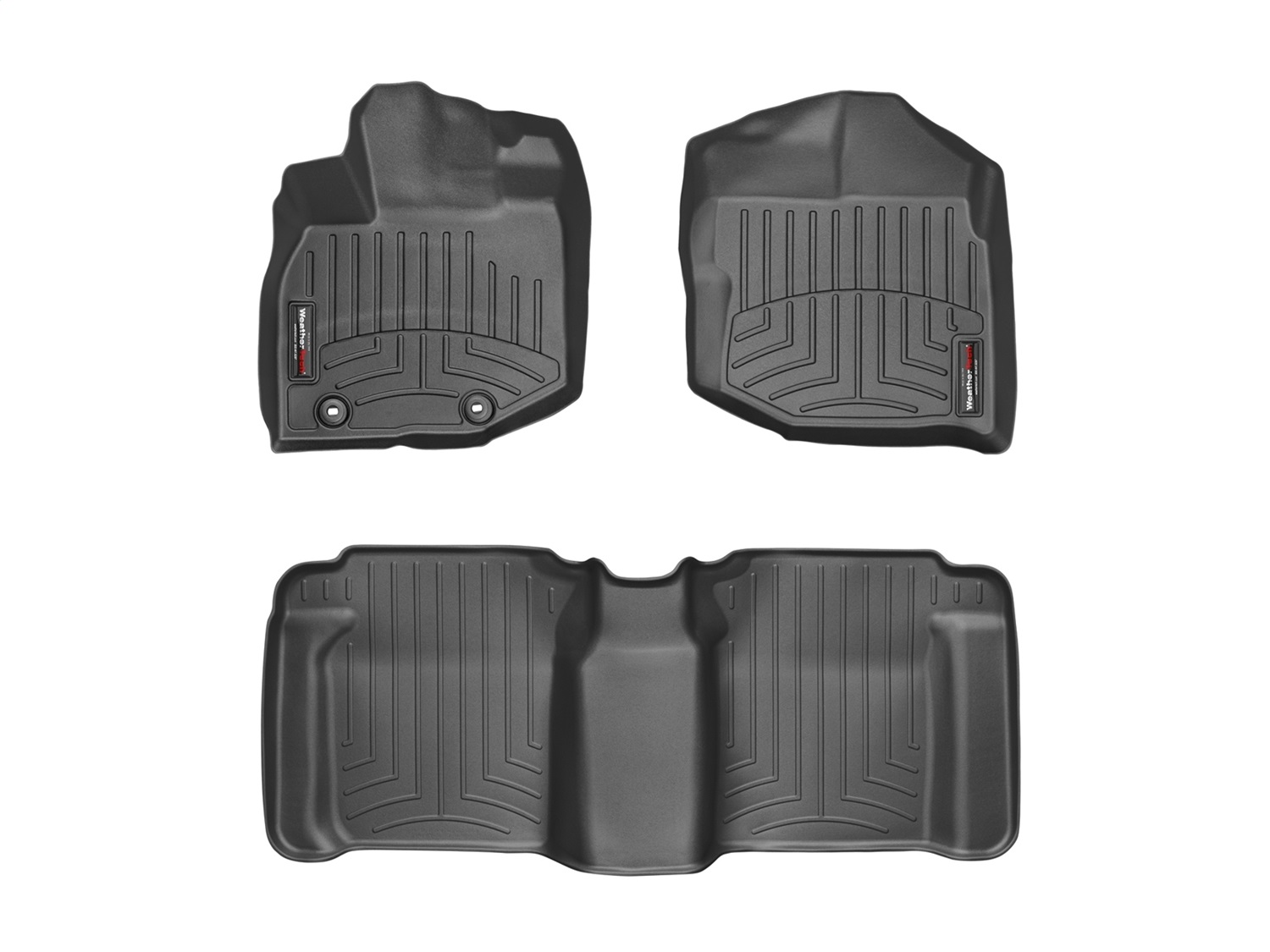 Weathertech - 444671-441812 - Front and Rear - Floor Mat Set